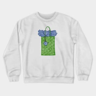 Gift bag (green and blue) Crewneck Sweatshirt